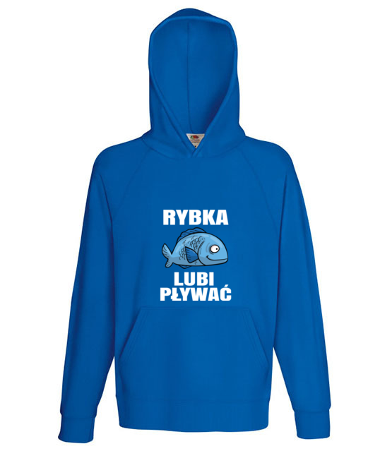 Bo rybka przeciez lubi plywac bluza z nadrukiem dla wedkarza mezczyzna jipi pl 845 137
