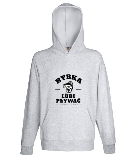 Rybka lubi plywac bluza z nadrukiem dla wedkarza mezczyzna jipi pl 846 138