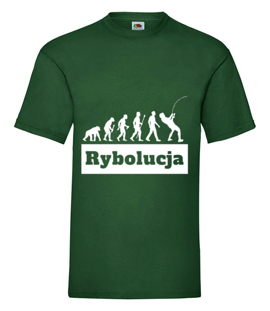 Cos o mnie i o tobie rybolucja koszulka z nadrukiem dla wedkarza mezczyzna jipi pl 849 188