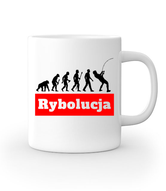 Cos o mnie i o tobie rybolucja kubek z nadrukiem dla wedkarza gadzety jipi pl 848 159