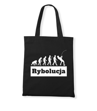 Coś o mnie i o Tobie. Rybolucja. - Torba z nadrukiem - Wędkarskie - Gadżety