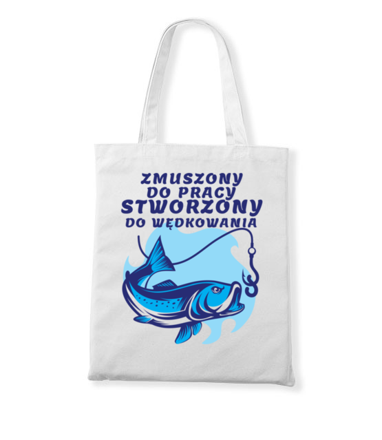 Stworzony do wedkowania torba z nadrukiem dla wedkarza gadzety jipi pl 850 161