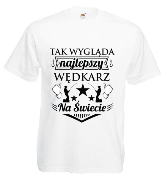 Jestem najlepszy koszulka z nadrukiem dla wedkarza mezczyzna jipi pl 853 2