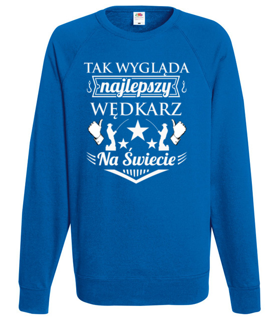 Jestem najlepszy bluza z nadrukiem dla wedkarza mezczyzna jipi pl 854 109