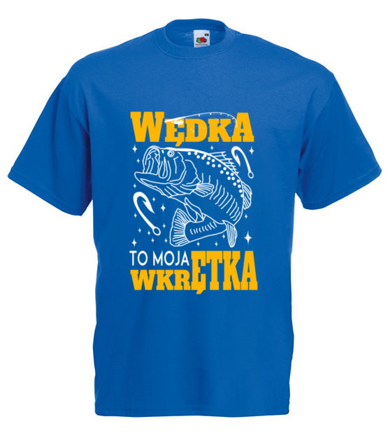 Wedka to moja wkretka koszulka z nadrukiem dla wedkarza mezczyzna jipi pl 856 5