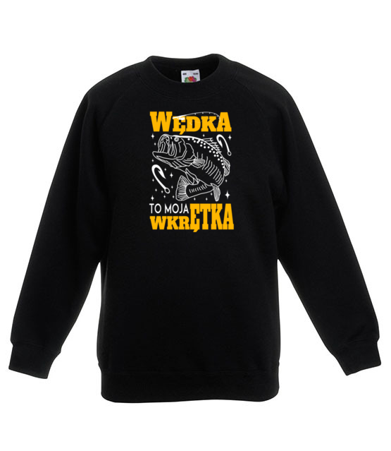 Wedka to moja wkretka bluza z nadrukiem dla wedkarza dziecko jipi pl 856 124