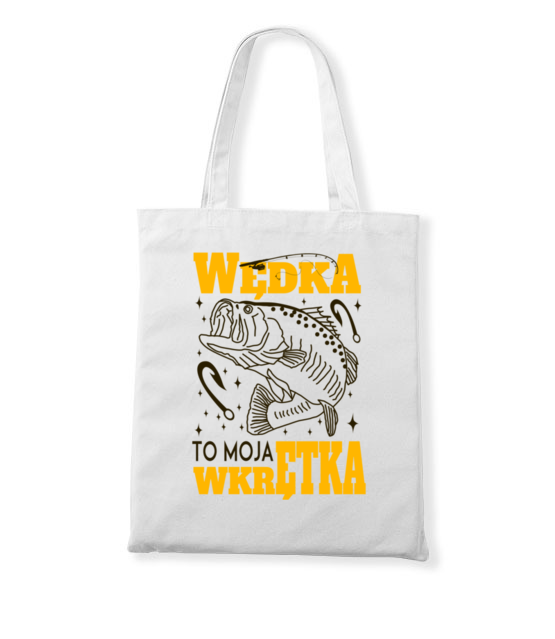 Wedka to moja wkretka torba z nadrukiem dla wedkarza gadzety jipi pl 855 161