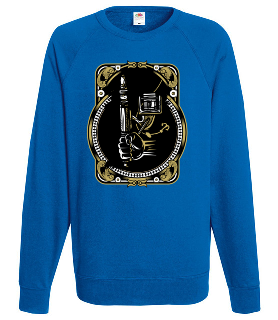 Bez niej nie wychodze bluza z nadrukiem dla wedkarza mezczyzna jipi pl 857 109