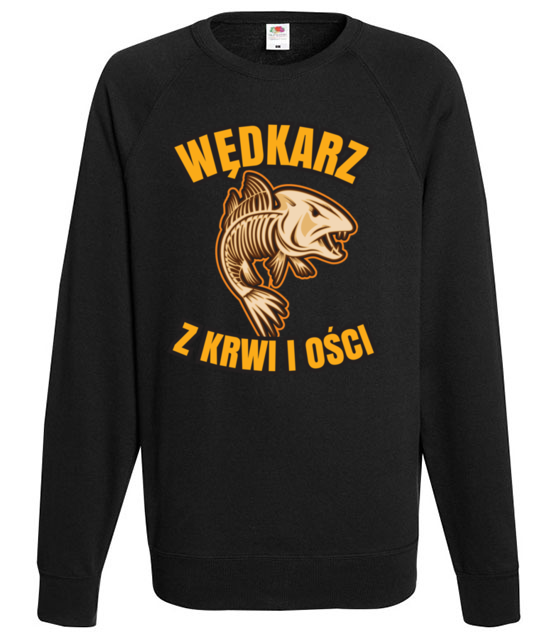 Wedkarz z krwi i osci bluza z nadrukiem dla wedkarza mezczyzna jipi pl 859 107
