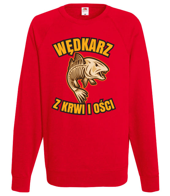 Wedkarz z krwi i osci bluza z nadrukiem dla wedkarza mezczyzna jipi pl 859 108