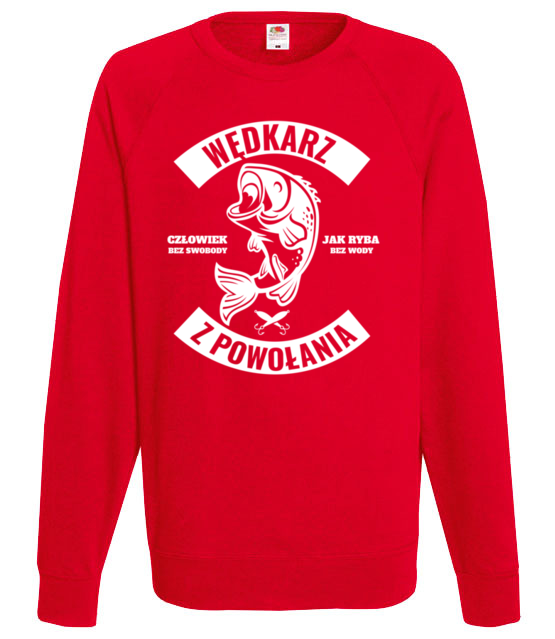 Wedkarz z powolania bluza z nadrukiem dla wedkarza mezczyzna jipi pl 861 108