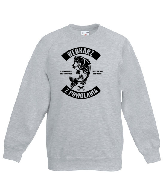 Wedkarz z powolania bluza z nadrukiem dla wedkarza dziecko jipi pl 860 128