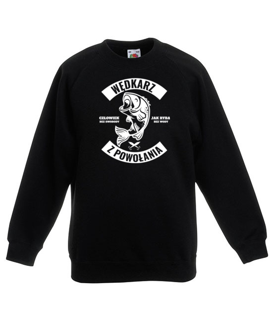 Wedkarz z powolania bluza z nadrukiem dla wedkarza dziecko jipi pl 861 124