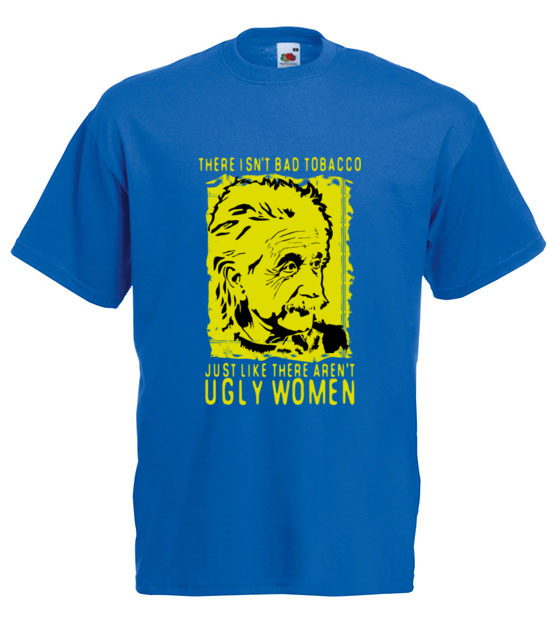 Einstein prawde ci powie koszulka z nadrukiem smieszne mezczyzna jipi pl 154 5