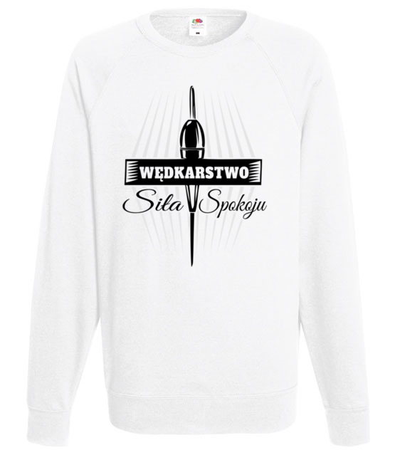 Moja osobista sila spokoju bluza z nadrukiem dla wedkarza mezczyzna jipi pl 864 106