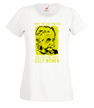 Einstein prawdę Ci powie - Koszulka z nadrukiem - Śmieszne - Damska