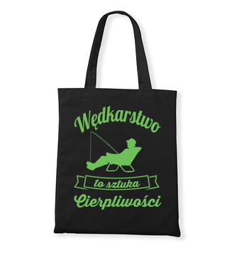 Osobista sztuka cierpliwości  - Torba z nadrukiem - dla wędkarza - Gadżety