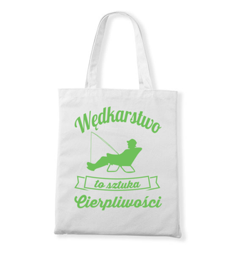 Osobista sztuka cierpliwości  - Torba z nadrukiem - dla wędkarza - Gadżety