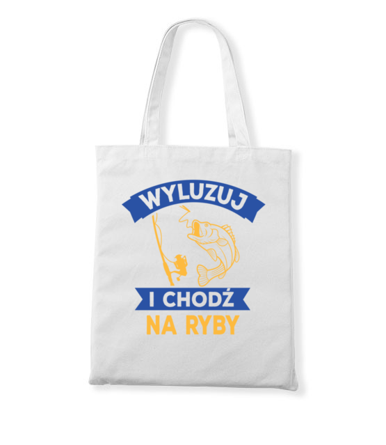 Wyluzuj chodz na ryby torba z nadrukiem dla wedkarza gadzety jipi pl 869 161