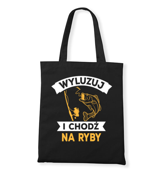 Wyluzuj chodz na ryby torba z nadrukiem dla wedkarza gadzety jipi pl 870 160