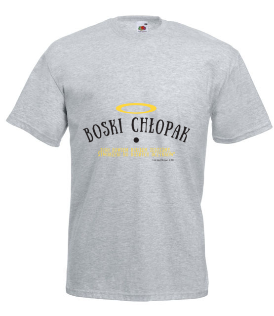 Boski chlopak oj boski koszulka z nadrukiem chrzescijanskie mezczyzna jipi pl 875 6