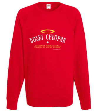 Boski chłopak, oj boski! - Bluza z nadrukiem - chrześcijańskie - Męska
