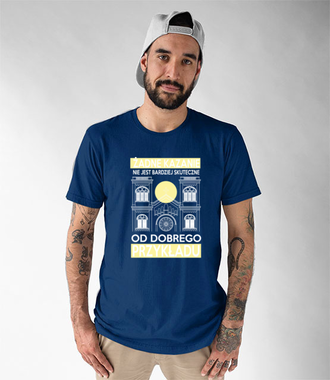 Świeć dobrym przykładem - Koszulka z nadrukiem - chrześcijańskie - Męska