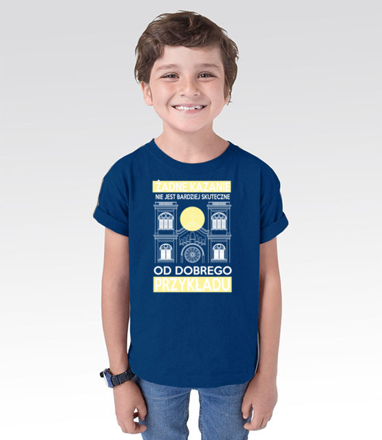 Swiec dobrym przykladem koszulka z nadrukiem chrzescijanskie dziecko jipi pl 883 104
