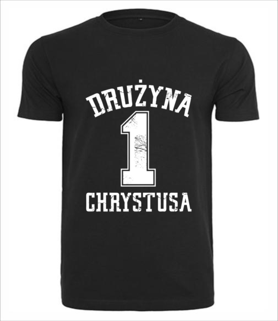 Naleze do druzyny chrystusa koszulka z nadrukiem chrzescijanskie mezczyzna jipi pl 885 1