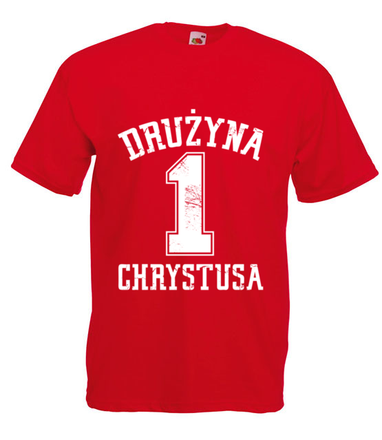Naleze do druzyny chrystusa koszulka z nadrukiem chrzescijanskie mezczyzna jipi pl 885 4