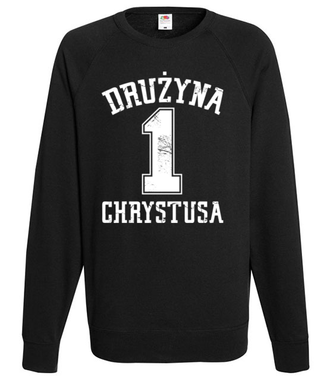 Nalezę do drużyny Chrystusa - Bluza z nadrukiem - chrześcijańskie - Męska