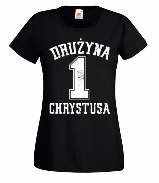Naleze do druzyny chrystusa koszulka z nadrukiem chrzescijanskie kobieta jipi pl 885 59