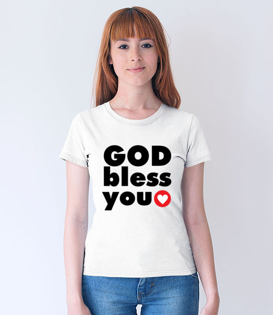 Pan z toba miej go w sercu koszulka z nadrukiem chrzescijanskie kobieta jipi pl 886 65