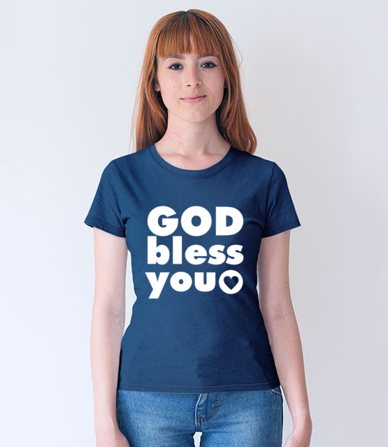 Pan z toba miej go w sercu koszulka z nadrukiem chrzescijanskie kobieta jipi pl 887 68