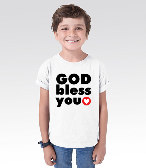Pan z toba miej go w sercu koszulka z nadrukiem chrzescijanskie dziecko jipi pl 886 101