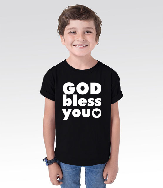 Pan z toba miej go w sercu koszulka z nadrukiem chrzescijanskie dziecko jipi pl 887 100