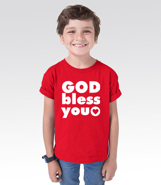 Pan z toba miej go w sercu koszulka z nadrukiem chrzescijanskie dziecko jipi pl 887 102