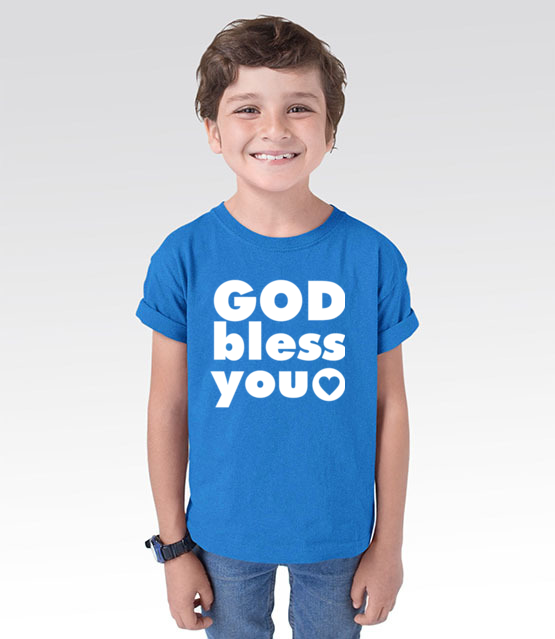 Pan z toba miej go w sercu koszulka z nadrukiem chrzescijanskie dziecko jipi pl 887 103