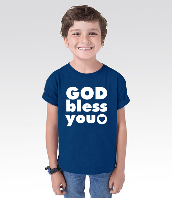 Pan z toba miej go w sercu koszulka z nadrukiem chrzescijanskie dziecko jipi pl 887 104