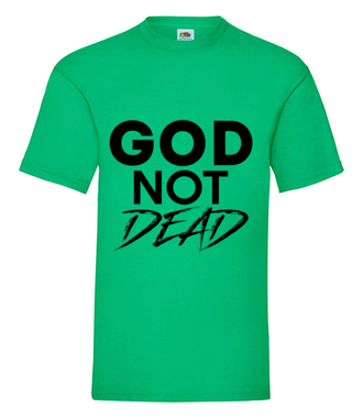 W Bogu cała prawda i życie - Koszulka z nadrukiem - chrześcijańskie - Męska