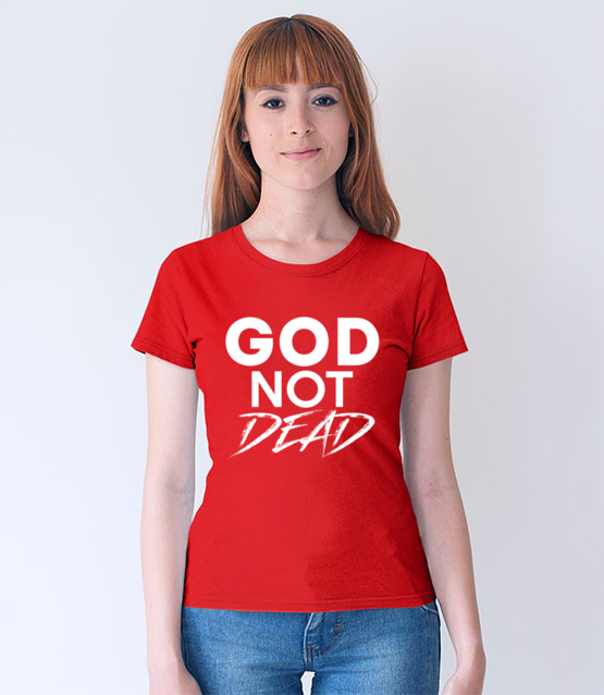 W bogu cala prawda i zycie koszulka z nadrukiem chrzescijanskie kobieta jipi pl 889 66