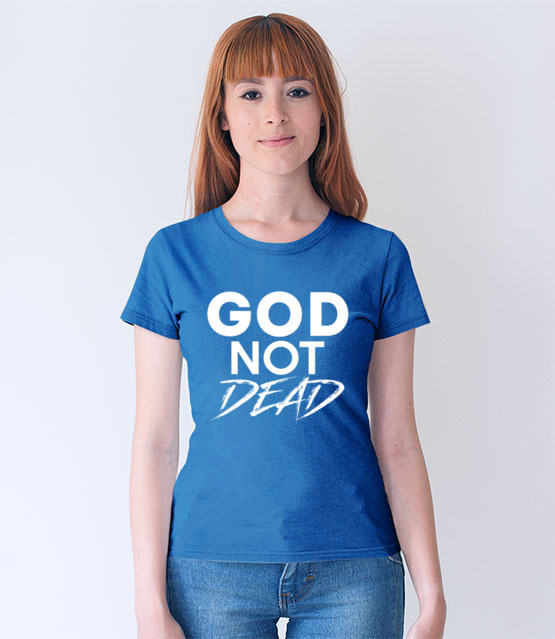 W bogu cala prawda i zycie koszulka z nadrukiem chrzescijanskie kobieta jipi pl 889 67