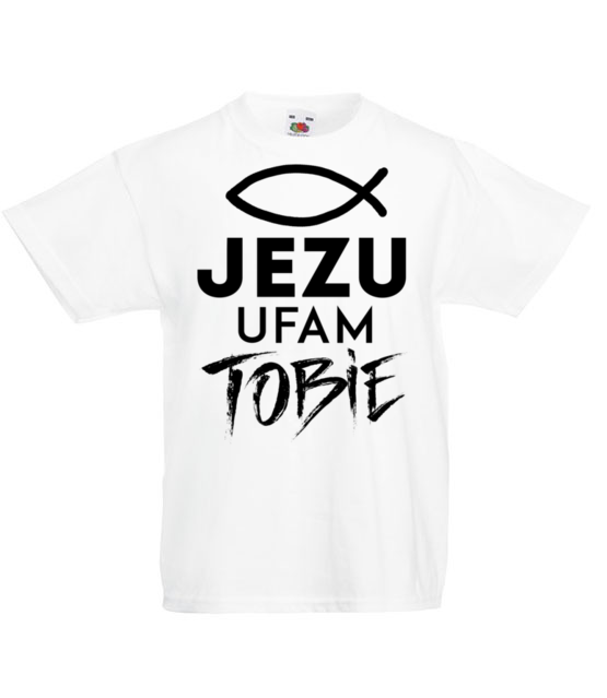 Jezu ufam tobie koszulka z nadrukiem chrzescijanskie dziecko jipi pl 891 83
