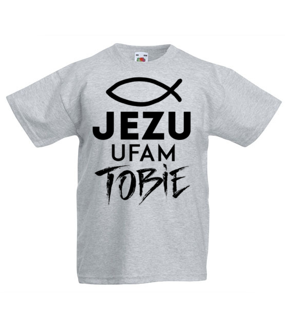 Jezu ufam tobie koszulka z nadrukiem chrzescijanskie dziecko jipi pl 891 87
