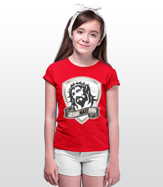 Jezus moim Panem - Koszulka z nadrukiem - chrześcijańskie - Dziecięca