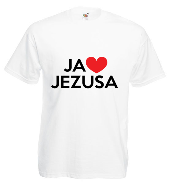 Kocham go kocham jezusa koszulka z nadrukiem chrzescijanskie mezczyzna jipi pl 897 2