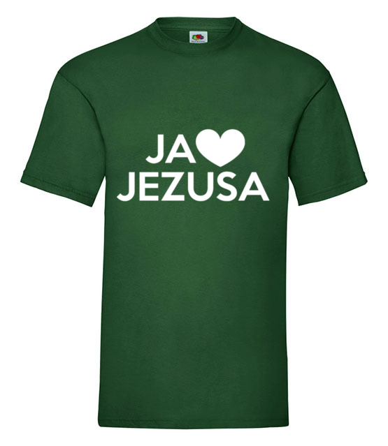 Kocham go kocham jezusa koszulka z nadrukiem chrzescijanskie mezczyzna jipi pl 898 188