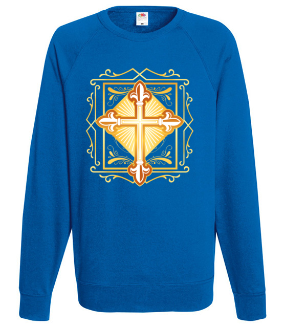 Krzyz symbol i cos wiecej bluza z nadrukiem chrzescijanskie mezczyzna jipi pl 902 109