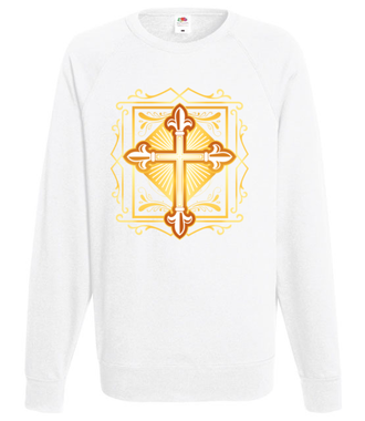 Krzyż. Symbol i coś więcej - Bluza z nadrukiem - chrześcijańskie - Męska