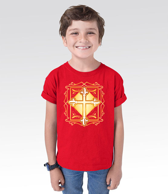 Krzyz symbol i cos wiecej koszulka z nadrukiem chrzescijanskie dziecko jipi pl 902 102